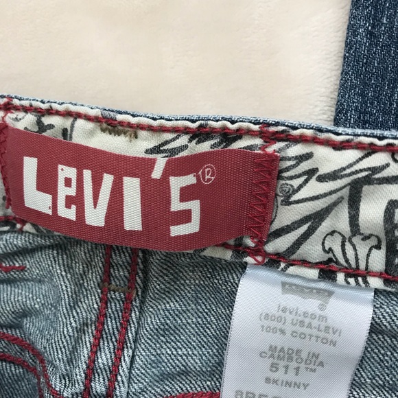 Levi’s Girls Jeans 511 - Picture 3 of 3